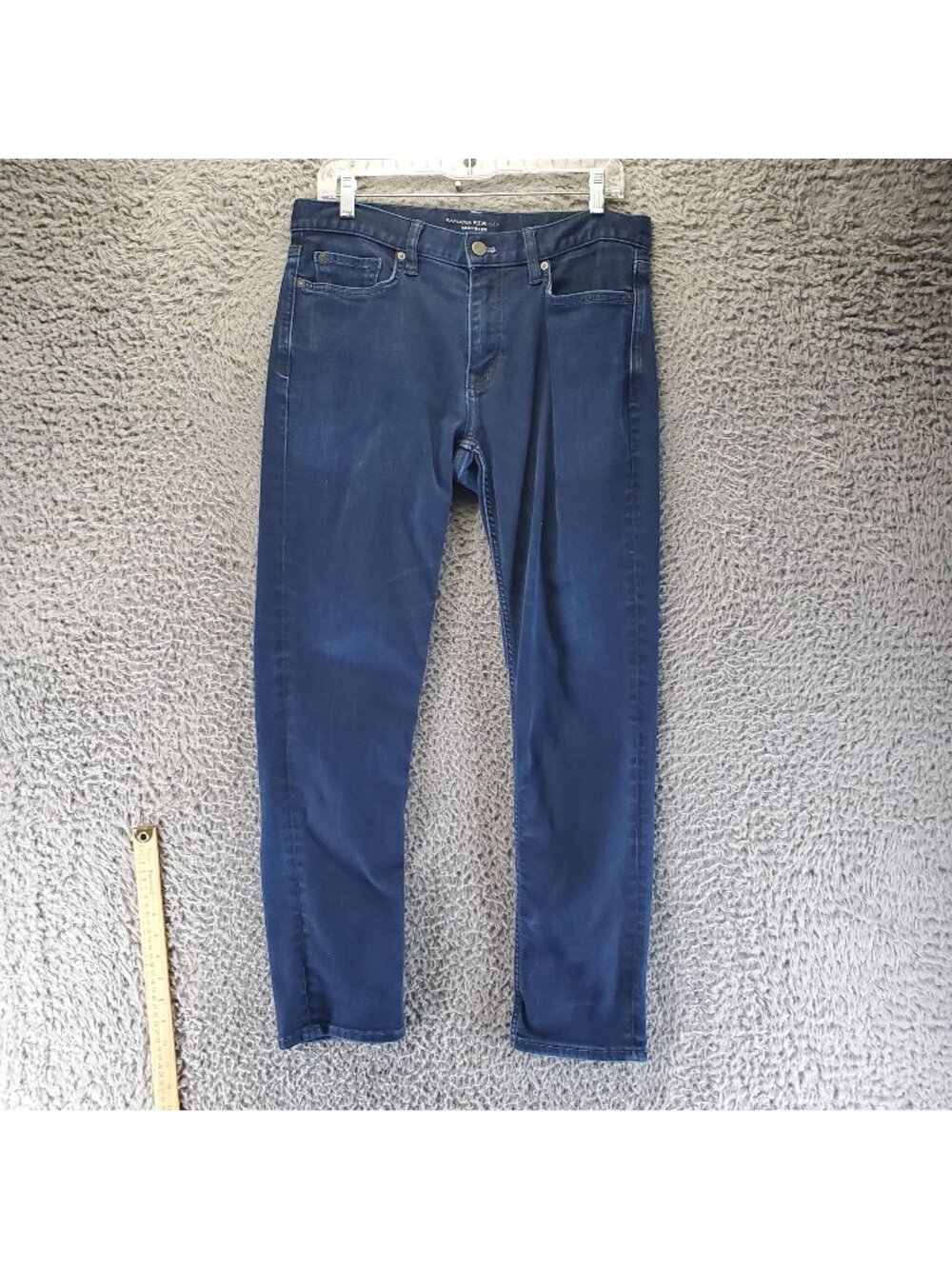 Banana Republic Jeans Mens 31x30 Blue Traveler Slim Fit Stretch Denim *Read*